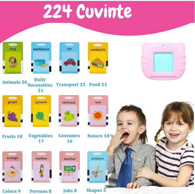 Cititor de carduri in Limba Engleza. 224 de cuvinte [3]