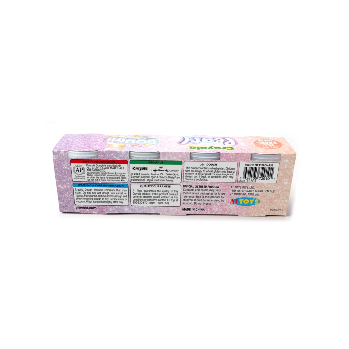 CRAYOLA PEARL SET 4 BORCANASE CU PLASTELINA SIDEFATA [3]