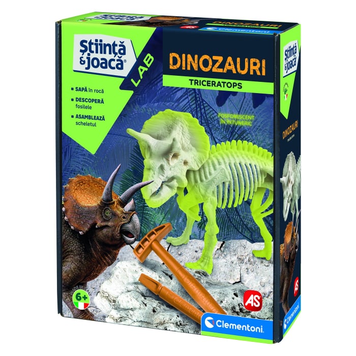 DESCOPERA DINOZAURUL TRICERATOPS [7]