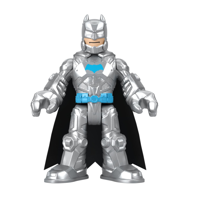 FISHER PRICE IMAGINEXT DC SUPER FRIENDS ROBOT BATMAN IN COSTUM GRI 30CM [7]