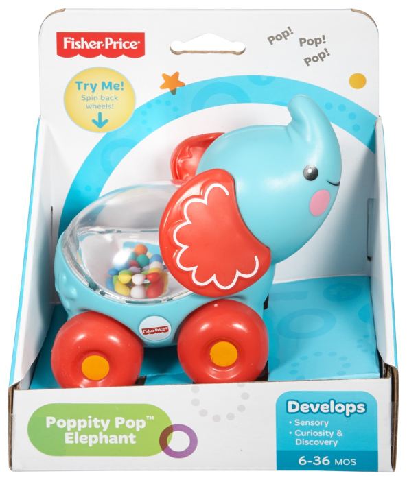 FISHER PRICE JUCARIE APASA SI MERGI ELEFANT [1]