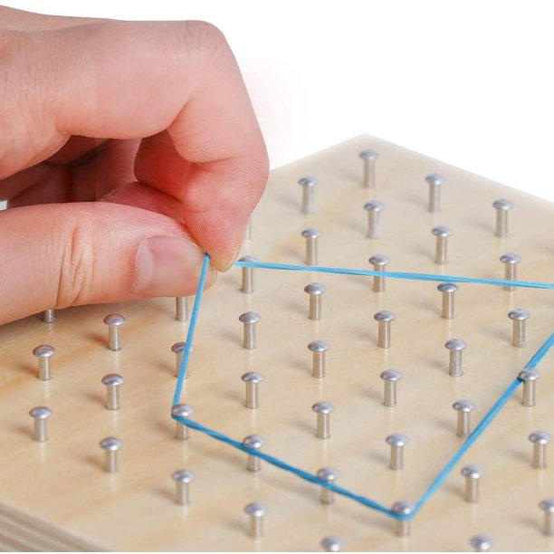 Geoboard Montessori cu elastice [3]