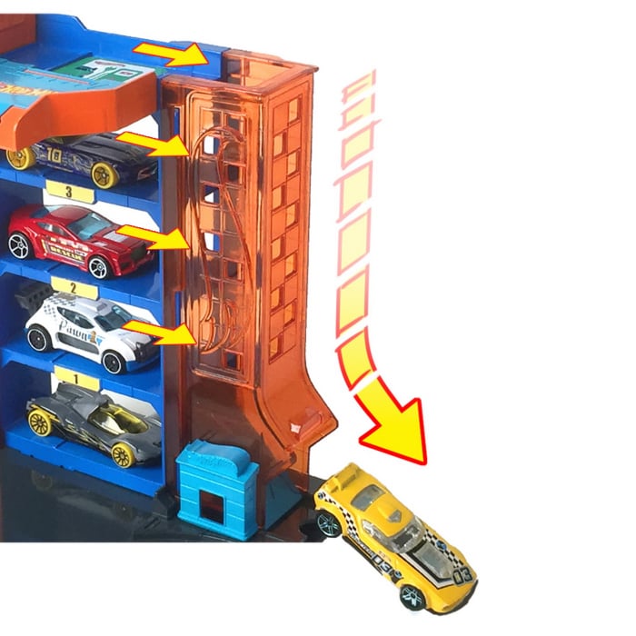 HOT WHEELS CITY PARCARE [4]