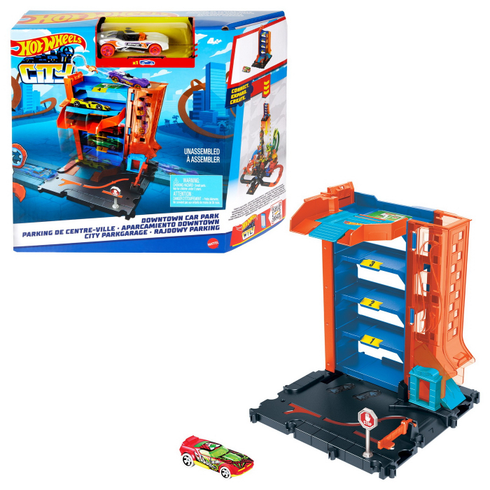 HOT WHEELS CITY PARCARE [8]