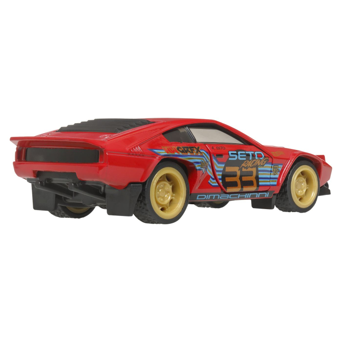 HOT WHEELS MASINUTA METALICA CU SISTEM PULL BACK DIMACHINNI VELOCE NIGHT BURNERZ SCARA 1:43 [2]