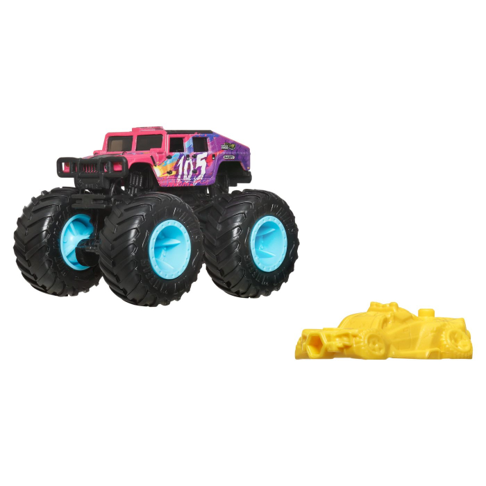 HOT WHEELS MONSTER TRUCK MASINUTA HUMVEE 4-CT FASTBACK SCARA 1:64 [2]