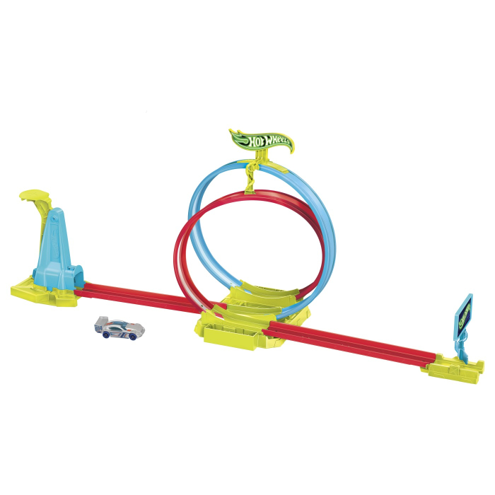 HOT WHEELS PISTA LASER STUNT SLAMWAY [2]