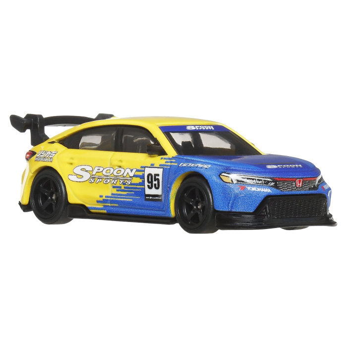 HOT WHEELS PREMIUM SET 2 MASINUTE METALICE HONDA CIVIC 99 TIP R EK9 SI HONDA CIVIC TIP R SCARA 1:64 [3]