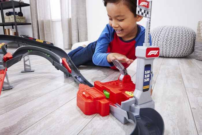 HOT WHEELS RACING CURCUIT DE CURSE FORMULA 1 CU 3 MASINUTE INCLUSE [4]
