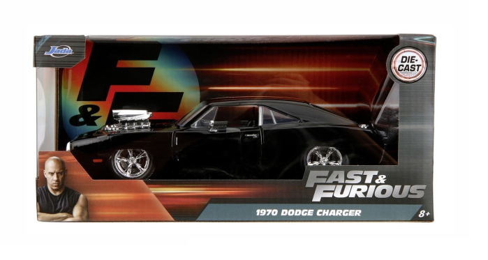 JADA FAST AND FURIOUS MASINUTA METALICA DODGE CHARGER 1970 SCARA 1 LA 24 [1]