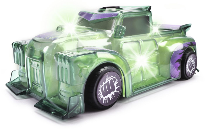 JADA MARVEL MASINUTA LIGHT HERO HULK CU SUNETE SI LUMINI SCARA 1:32 [3]