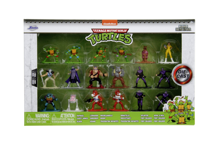 JADA NANOFIGURINE METALICE TESTOASELE NINJA 18 FIGURINE 4CM [1]