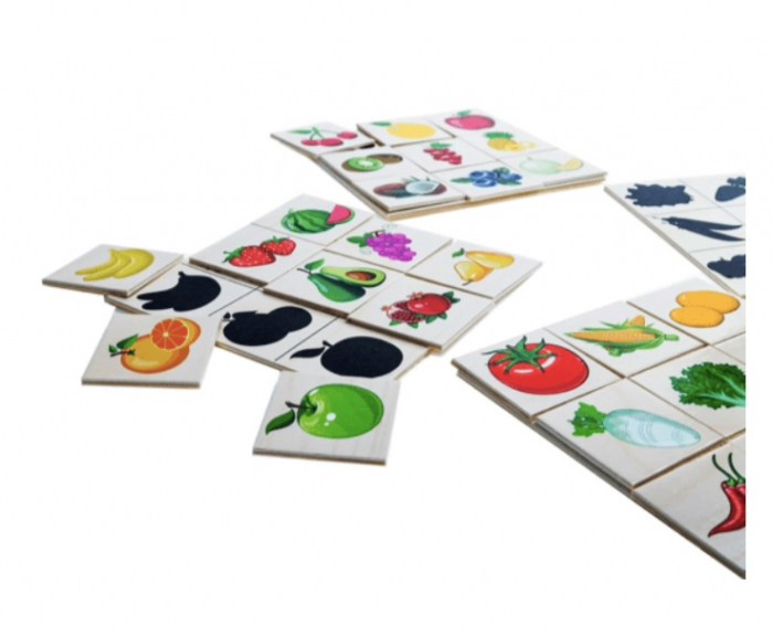 Joc de asociere cu Umbre – Fructe si legume [3]