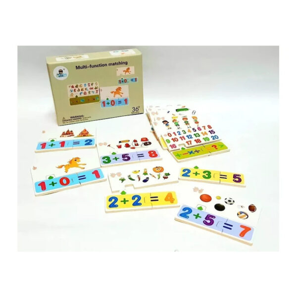 Joc de asociere tip puzzle cifre [5]