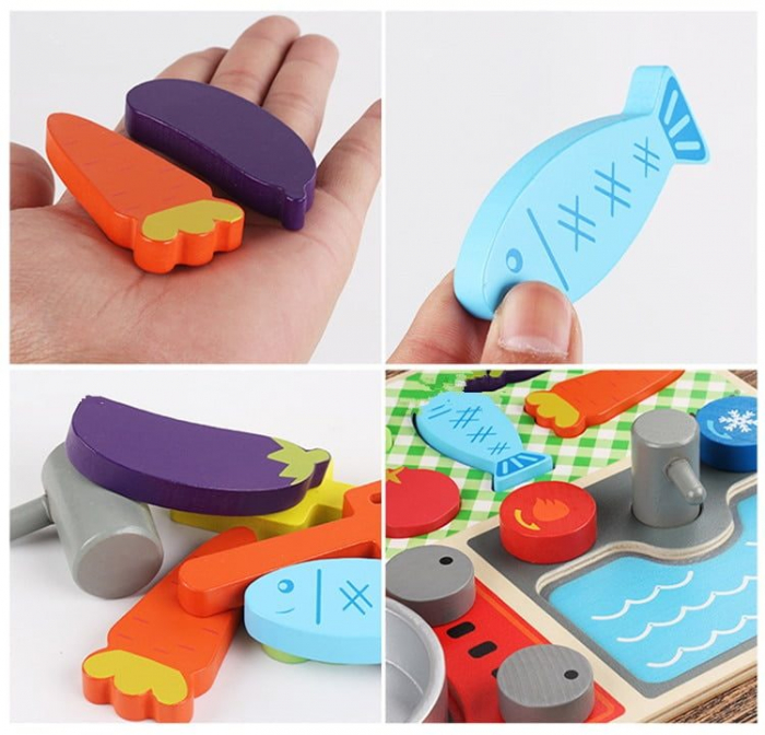 Joc de rol din lemn - bucatarie [2]