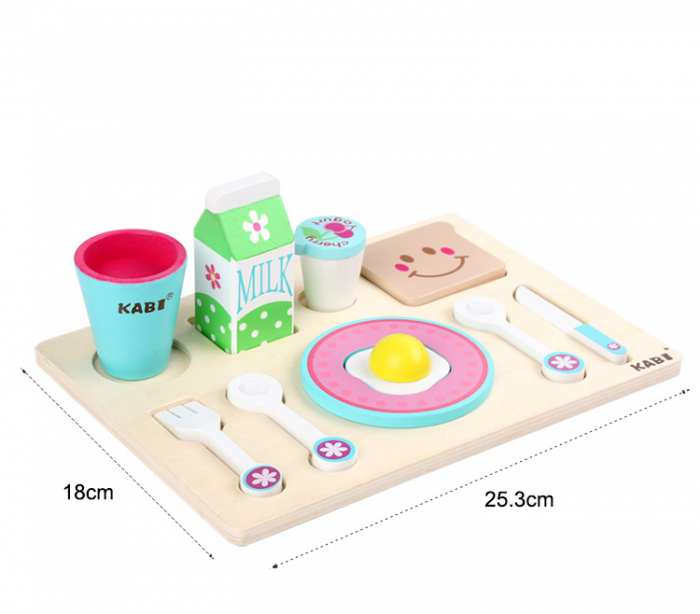 Joc de rol Mic Dejun de lemn [3]