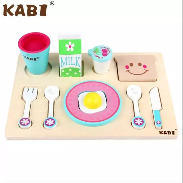 Joc de rol Mic Dejun de lemn [2]