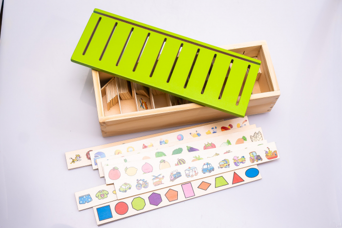 Joc educativ de sortare Montessori, in limba romana [4]