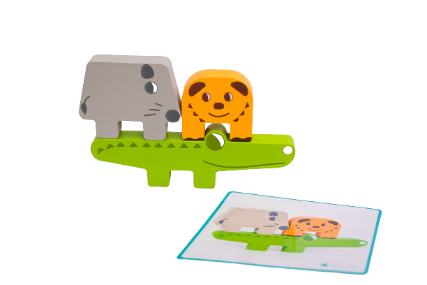 Joc Montessori animalute in echilibru [4]