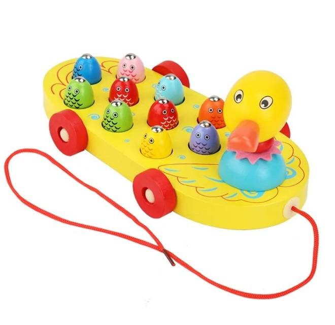 Jucarie de tras si pescuit - Ratusca [2]