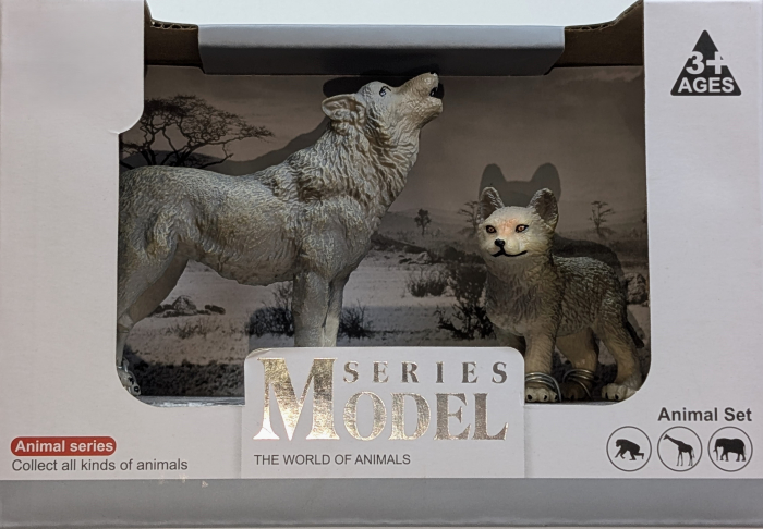 Lup si puiul- colectia The World of Animals [4]