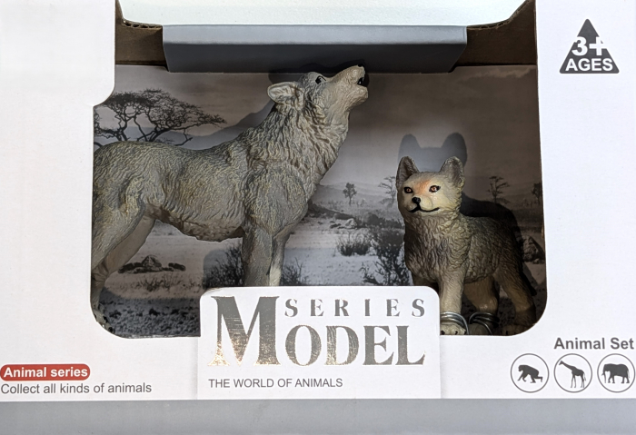 Lup si puiul- colectia The World of Animals [6]