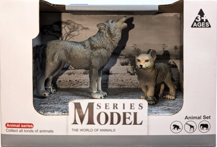 Lup si puiul- colectia The World of Animals [3]