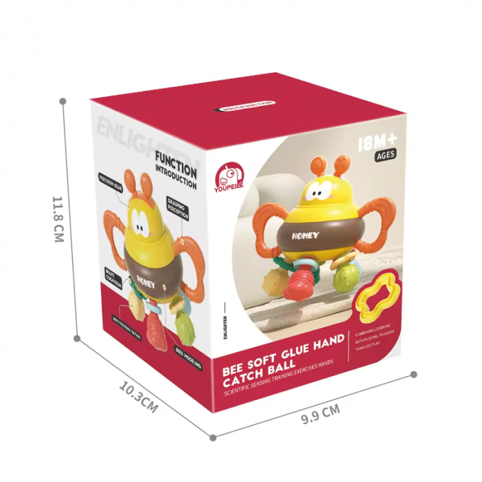 Jucarie senzoriala Albinuta Honey [9]