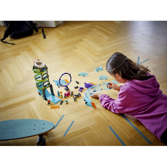 LEGO CITY PROVOCAREA SUPREMA DE CASCADORII PE MOTOCICLETA 60361 [4]