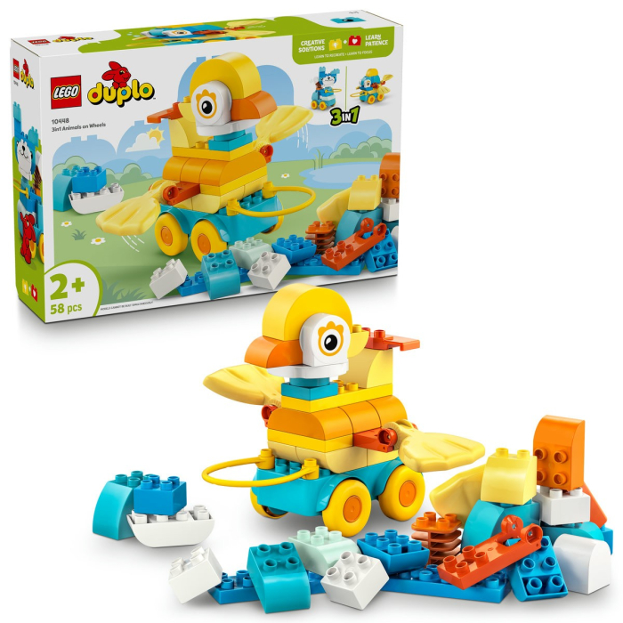 LEGO DUPLO ANIMALE PE ROTI 3 IN 1 10448 [6]