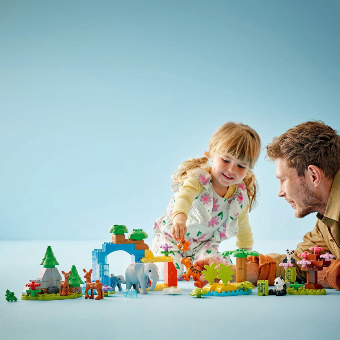 LEGO DUPLO FAMILII DE ANIMALE SALBATICE 3 ÎN 1 10446 [4]