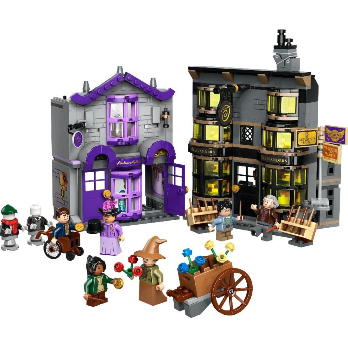 LEGO HARRY POTTER TM OLLIVANDER SI MAGAZINUL DE HAINE AL LUI MADAM MALKIN 76439 [2]