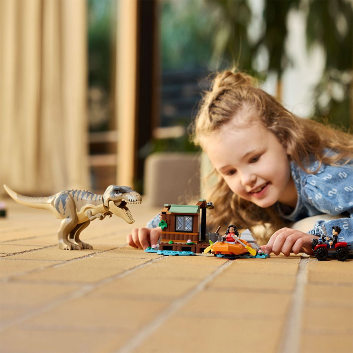 LEGO JURASSIC WORLD RENASTEREA EVADARE PE RAU DIN CALEA UNUI T REX 76975 [4]