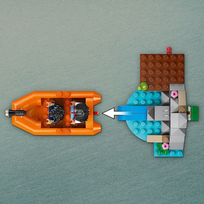 LEGO JURASSIC WORLD RENASTEREA EVADARE PE RAU DIN CALEA UNUI T REX 76975 [6]