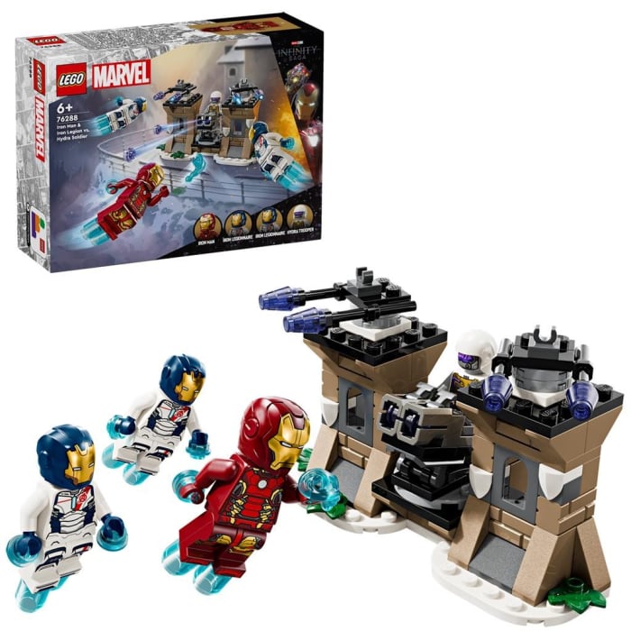 LEGO MARVEL IRON MAN SI LEGIUNEA DE FIER VS SOLDAT HYDRA 76288 [6]