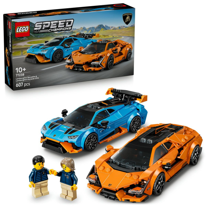 LEGO SPEED CHAMPIONS LAMBORGHINI REVUELTO SI HURACAN STO 77238 [9]