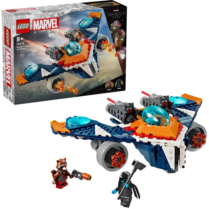 LEGO SUPER HEROES AVIONUL DE LUPTA AL LUI ROCKET VS RONAN 76278 [5]