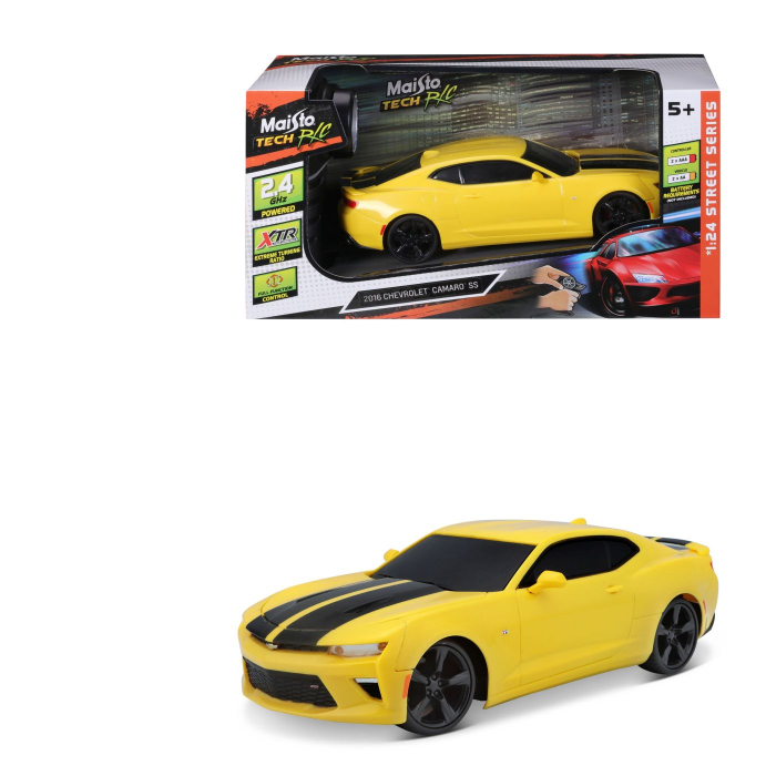 MAISTO MASINUTA CU TELECOMANDA 2.4GHz CHEVROLET CAMARO SS 2016 SCARA 1 LA 24 [1]