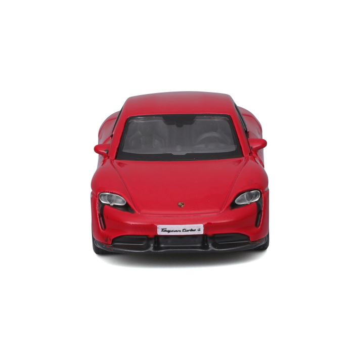 MAISTO MASINUTA METALICA SPEED ICONS PORSCHE TAYCAN TURBO S ROSU SCARA 1 LA 64 [6]