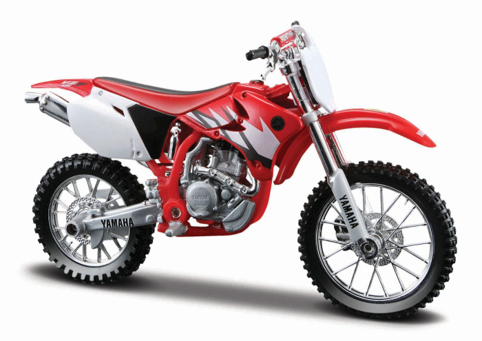 MAISTO MOTOCICLETA METALICA CU STAND EDITIE SPECIALA YAMAHA YZ 45OF SCARA 1 LA 18 [1]