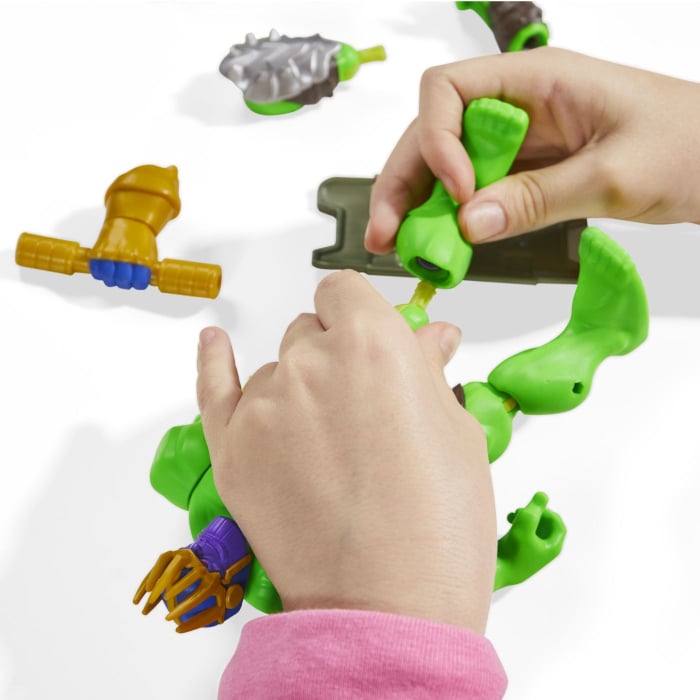 MARVEL AVENGERS MIX MASHERS SET FIGURINA HULK 12CM SI ACCESORII [9]