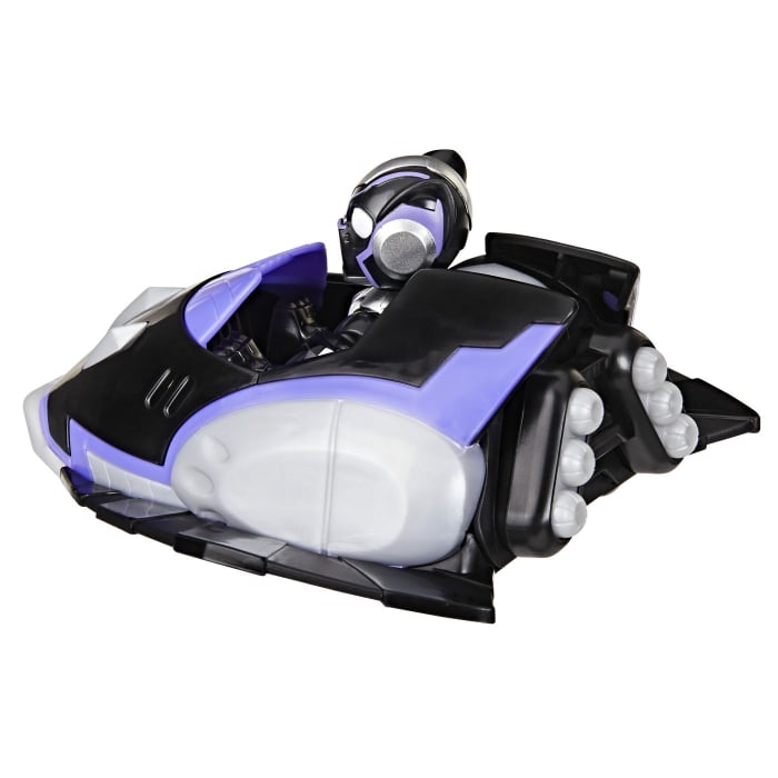 MARVEL IRON MAN SI PRIETENII SAI UIMITORI SET VEHICUL SI FIGURINA BLACK PANTHER [7]