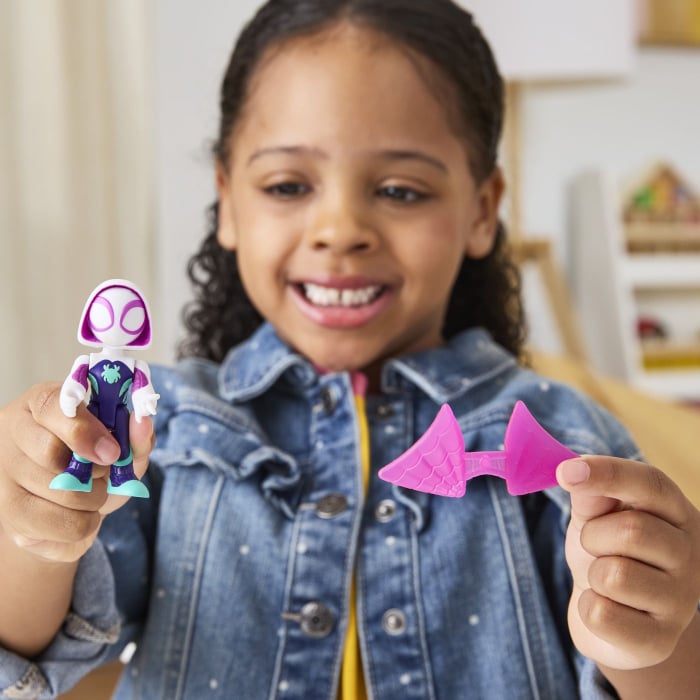 MARVEL SPIDEY SI PRIETENII SAI UIMITORI SET FIGURINA GHOST SPIDER SI ACCESORII [3]