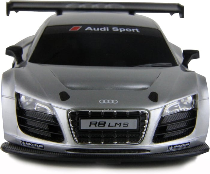 MASINA CU TELECOMANDA AUDI R8 ARGINTIU CU SCARA 1 LA 24 [3]