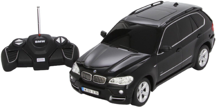 MASINA CU TELECOMANDA BMW X5 NEGRU CU SCARA 1 LA 18 [1]