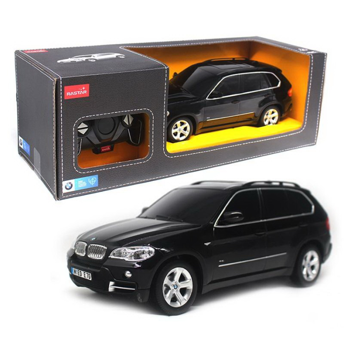 MASINA CU TELECOMANDA BMW X5 NEGRU CU SCARA 1 LA 18 [2]