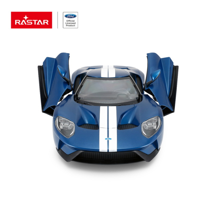 MASINA CU TELECOMANDA FORD GT ALBASTRU CU SCARA 1 LA 14 [9]