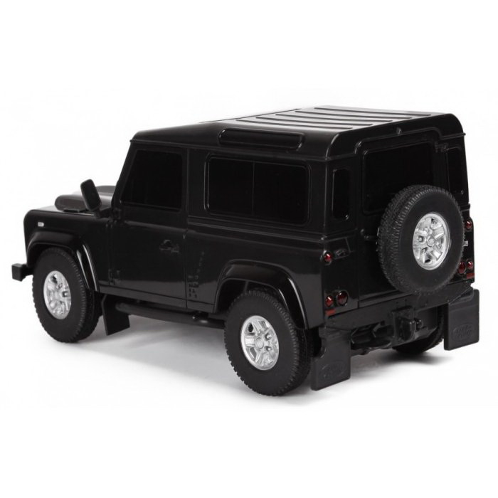 MASINA CU TELECOMANDA LAND ROVER DEFENDER NEGRU CU SCARA 1 LA 24 [6]