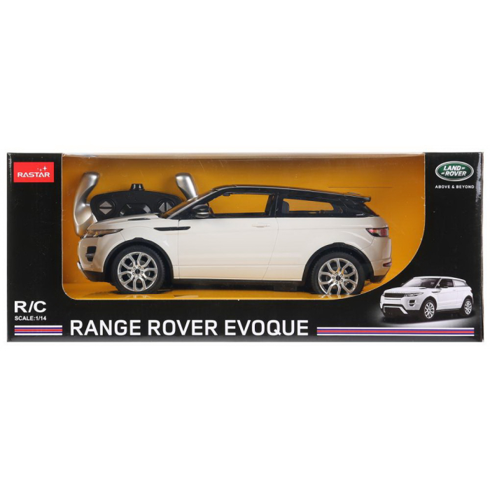 MASINA CU TELECOMANDA RANGE ROVER EVOQUE ALB SCARA 1 LA 14 [2]