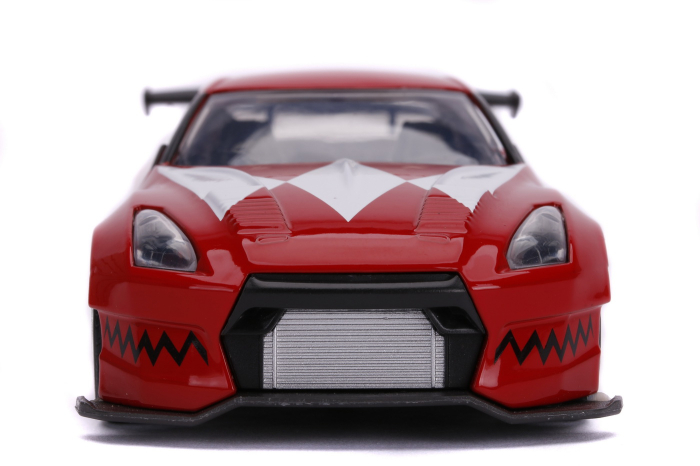 MASINUTA METALICA POWER RANGERS 2009 NISSAN GT-R R35 SCARA 1 LA 32 [3]
